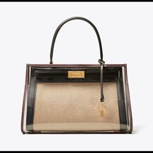 Tory Burch- Lee Radziwill small bag with removable rain cover